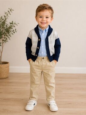 Andy & Evan • NWT 3 pc set Cardigan shirt and pants